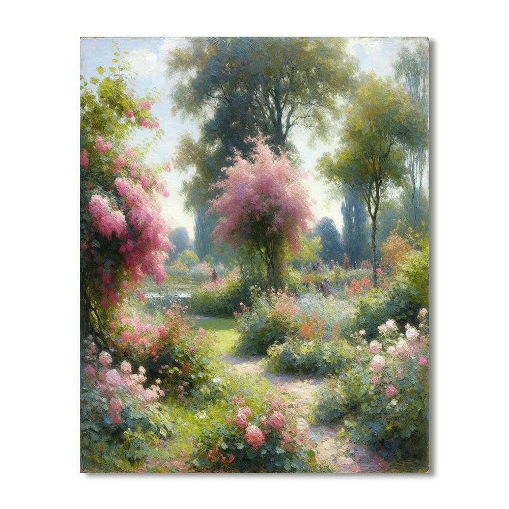 Monet's Garden Serenity Paint By Numbers Art