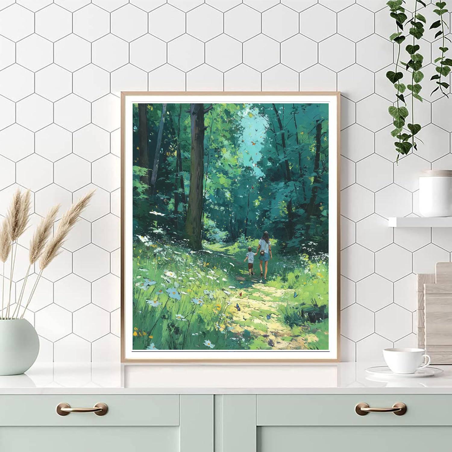 Mom’s Nature Walk Paint By Numbers Kits