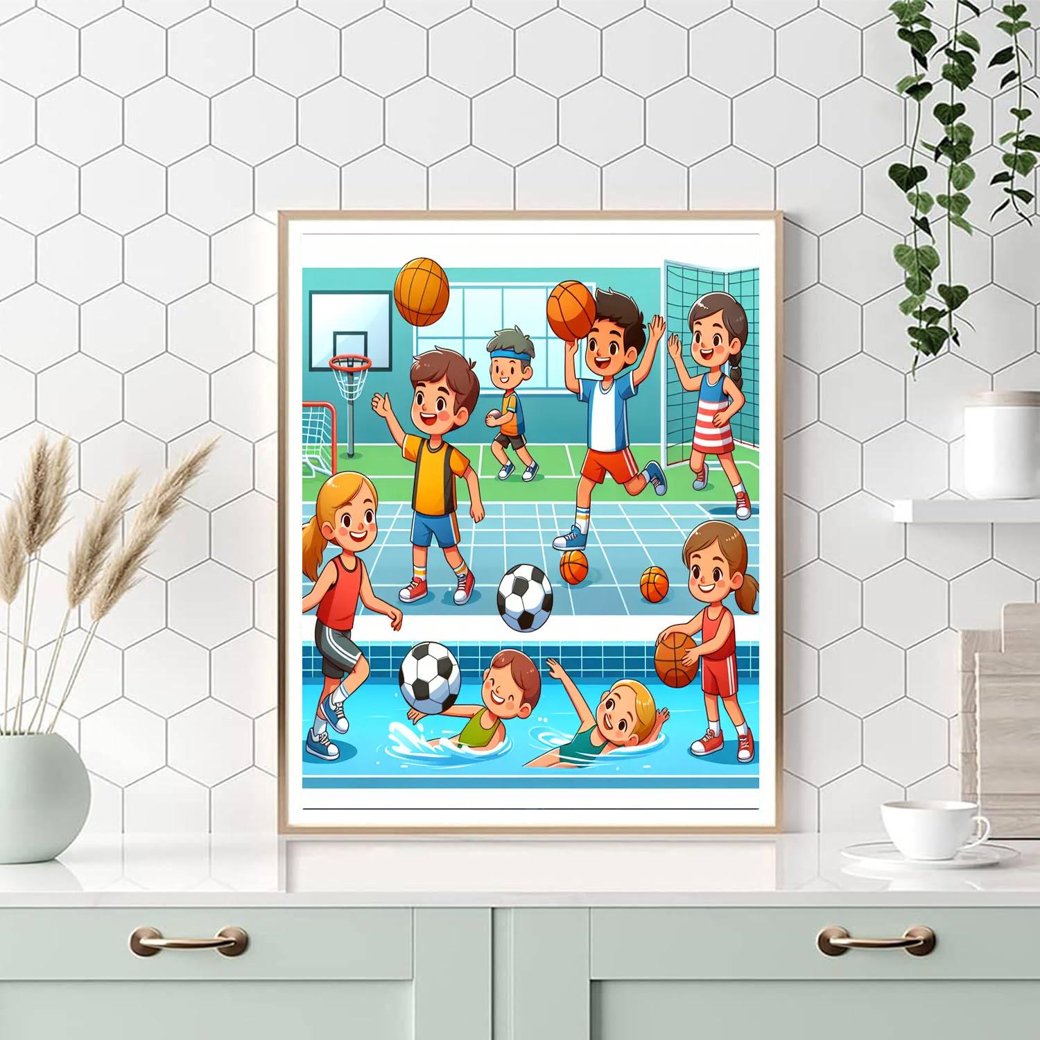 Fantastic Sports Adventure Paint By Numbers Kits