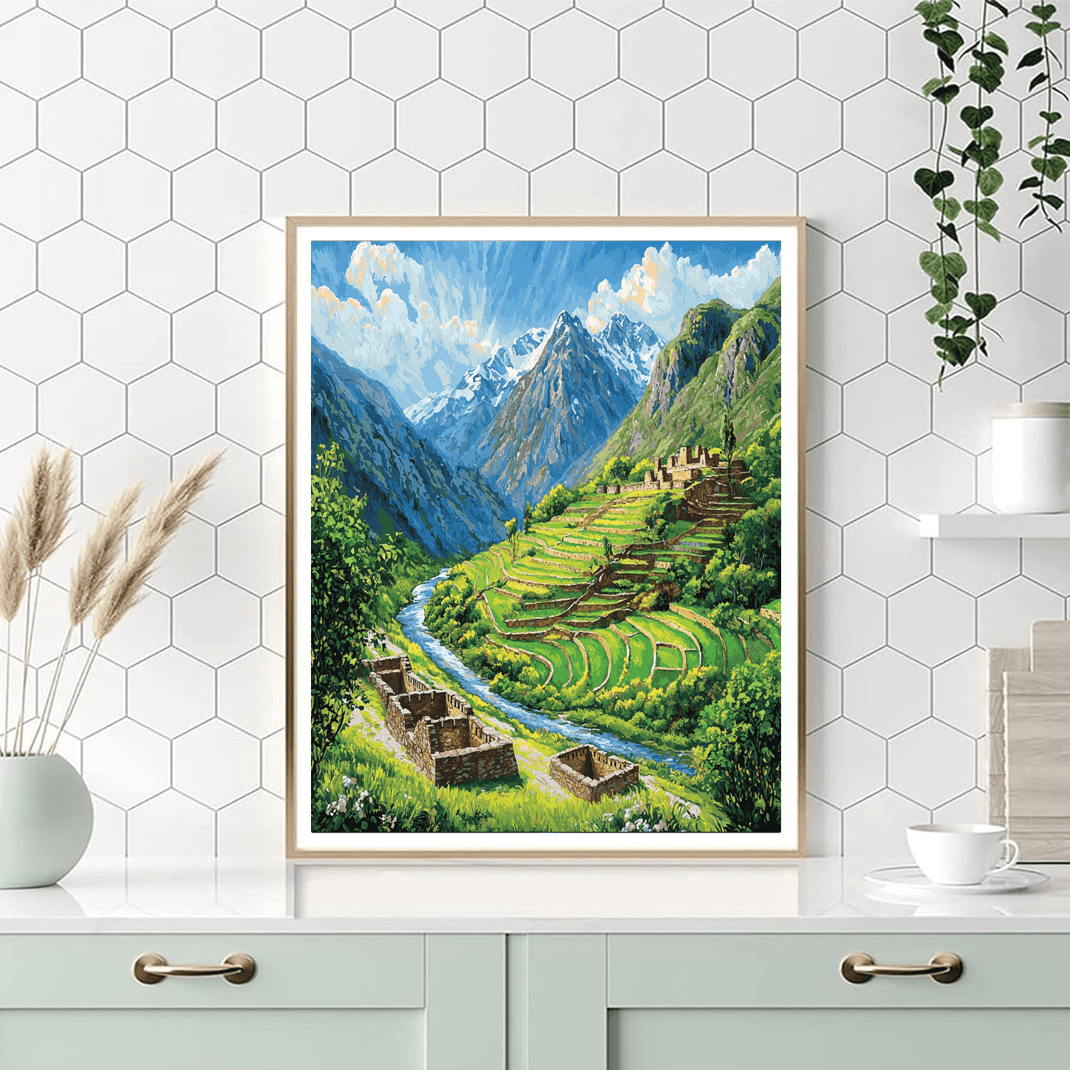Andes' Sacred Valley Paint By Numbers Kits