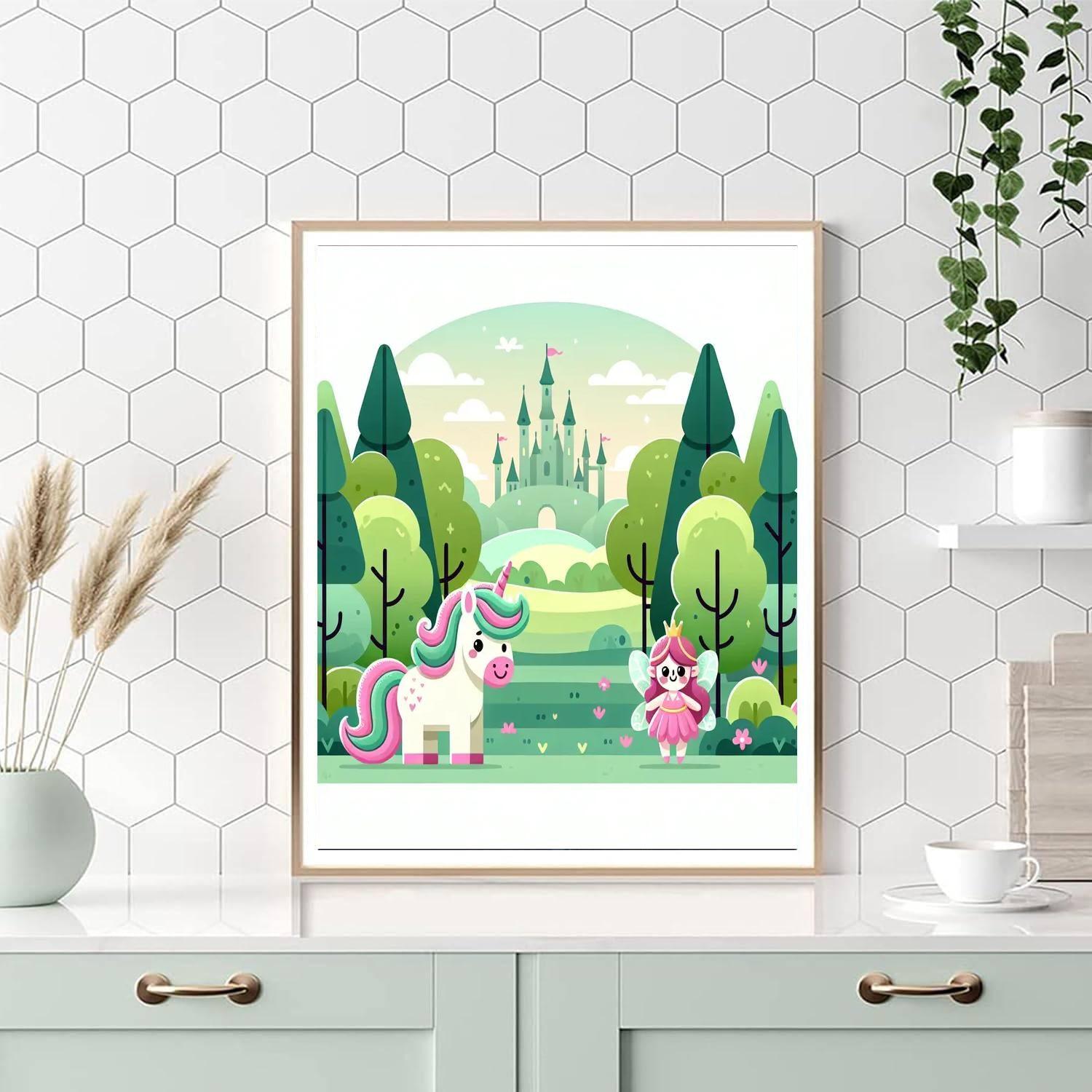 Mystical Fairytale Land DIY Paint By Numbers