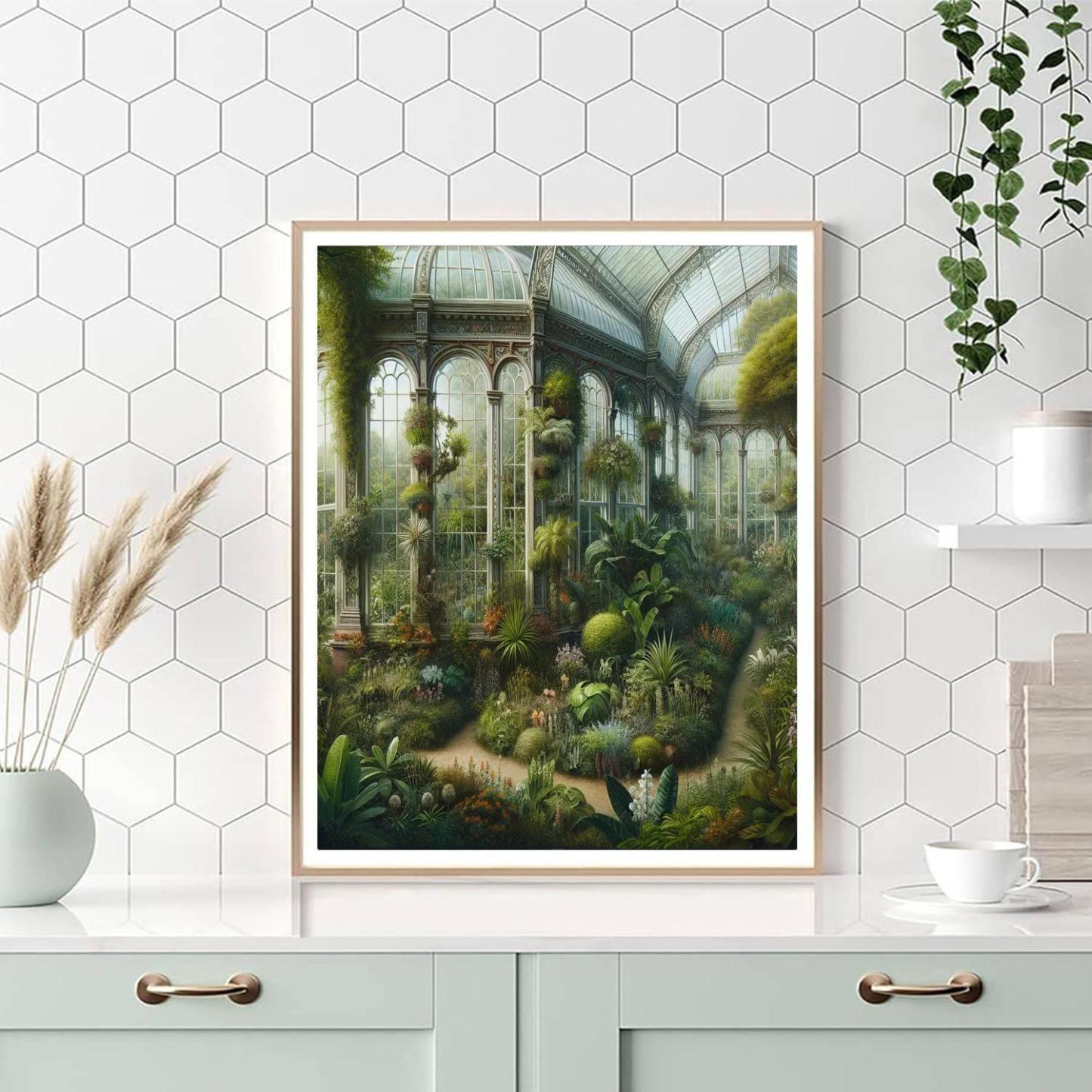 Victorian Botanical Oasis Paint By Number