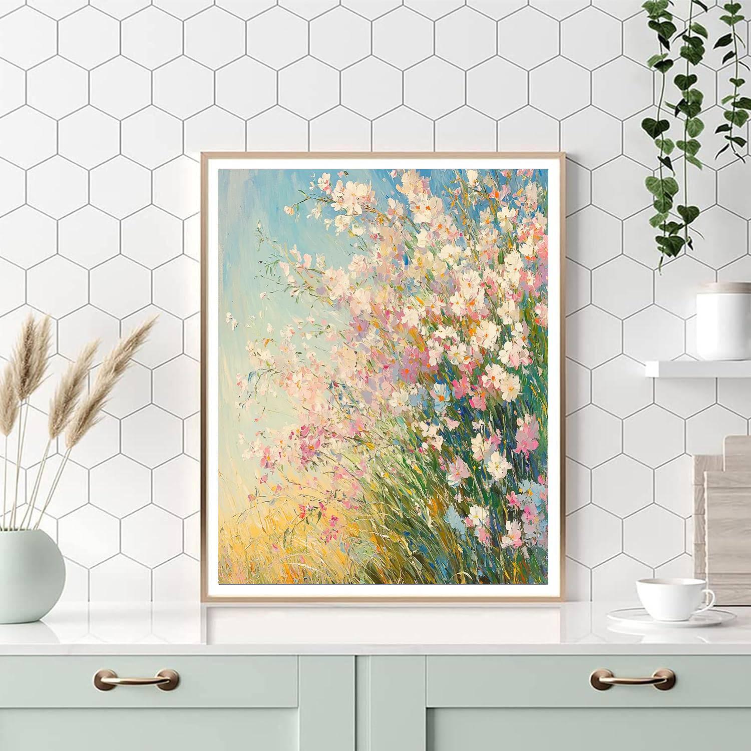 Edgar Degas Inspired Serene Moments In Bloom  DIY Paint By Numbers