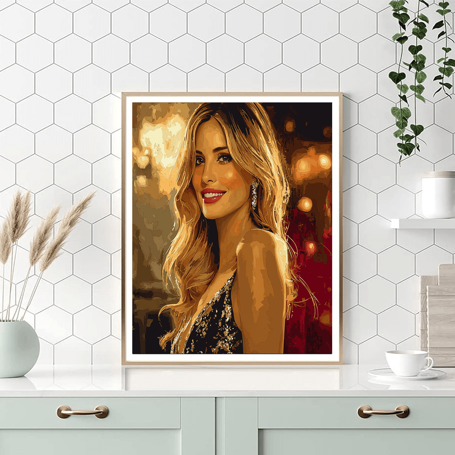 Julia Roberts: The Radiant Heart Of Hollywood Painting Number Kit