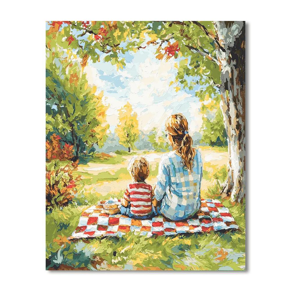 Mother's Day Picnic Paint By Numbers Kits