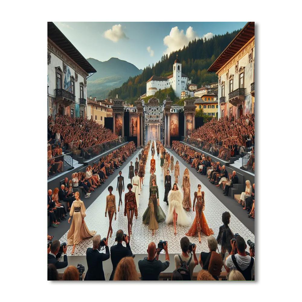 International Festival Of Fashion And Photography Paint By Numbers Art