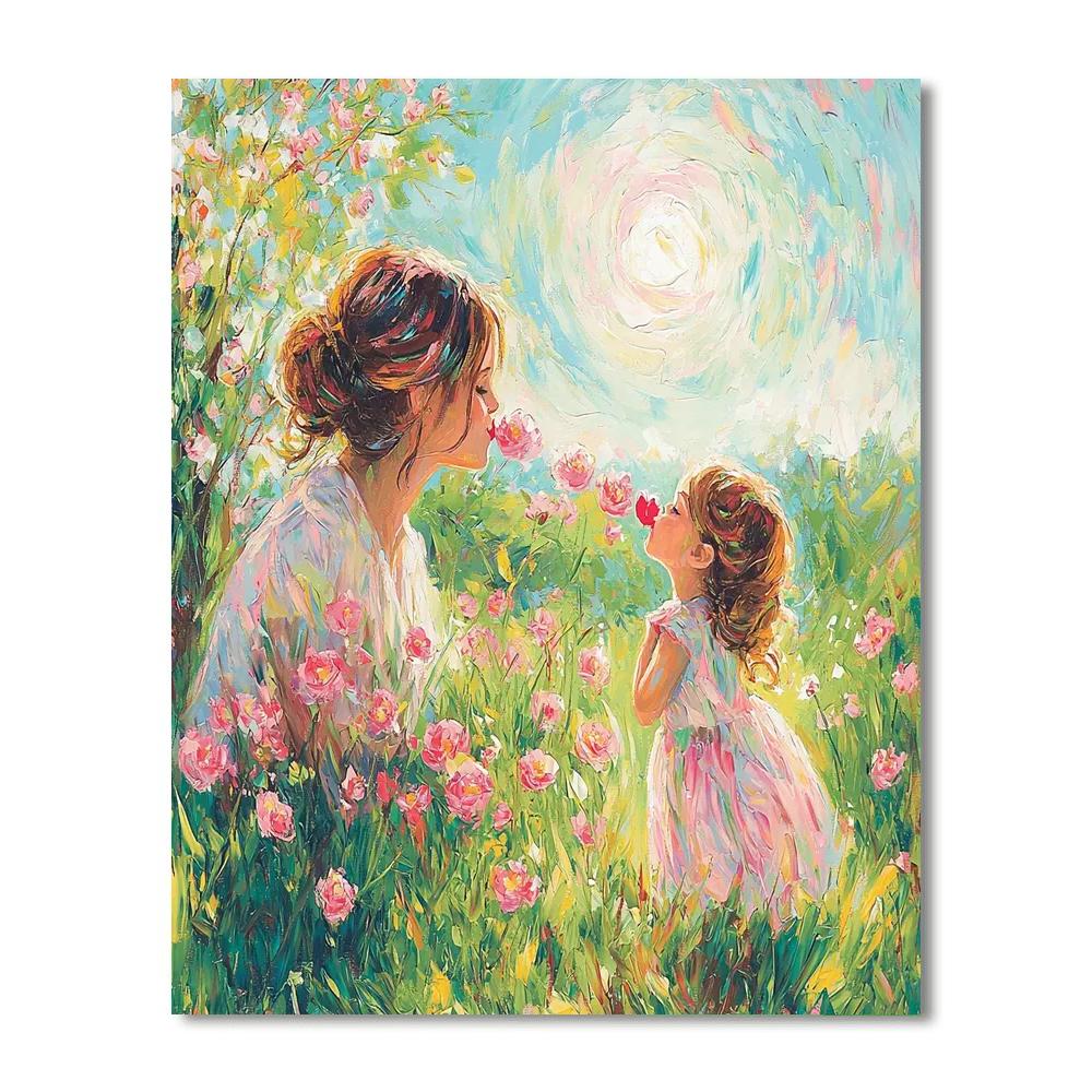 Kisses In The Breeze Paint By Numbers Kits