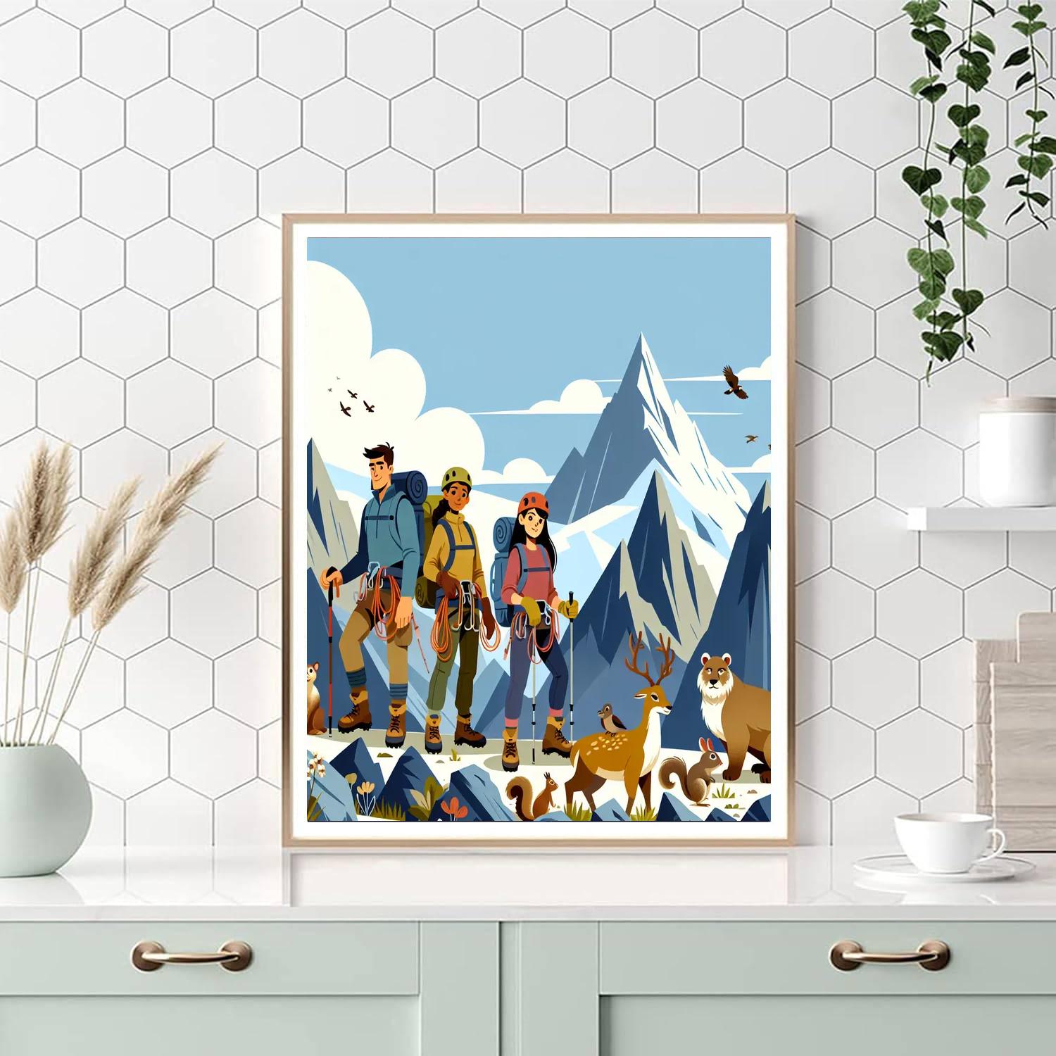 Rocky Mountain Expedition Numbered Painting Kits