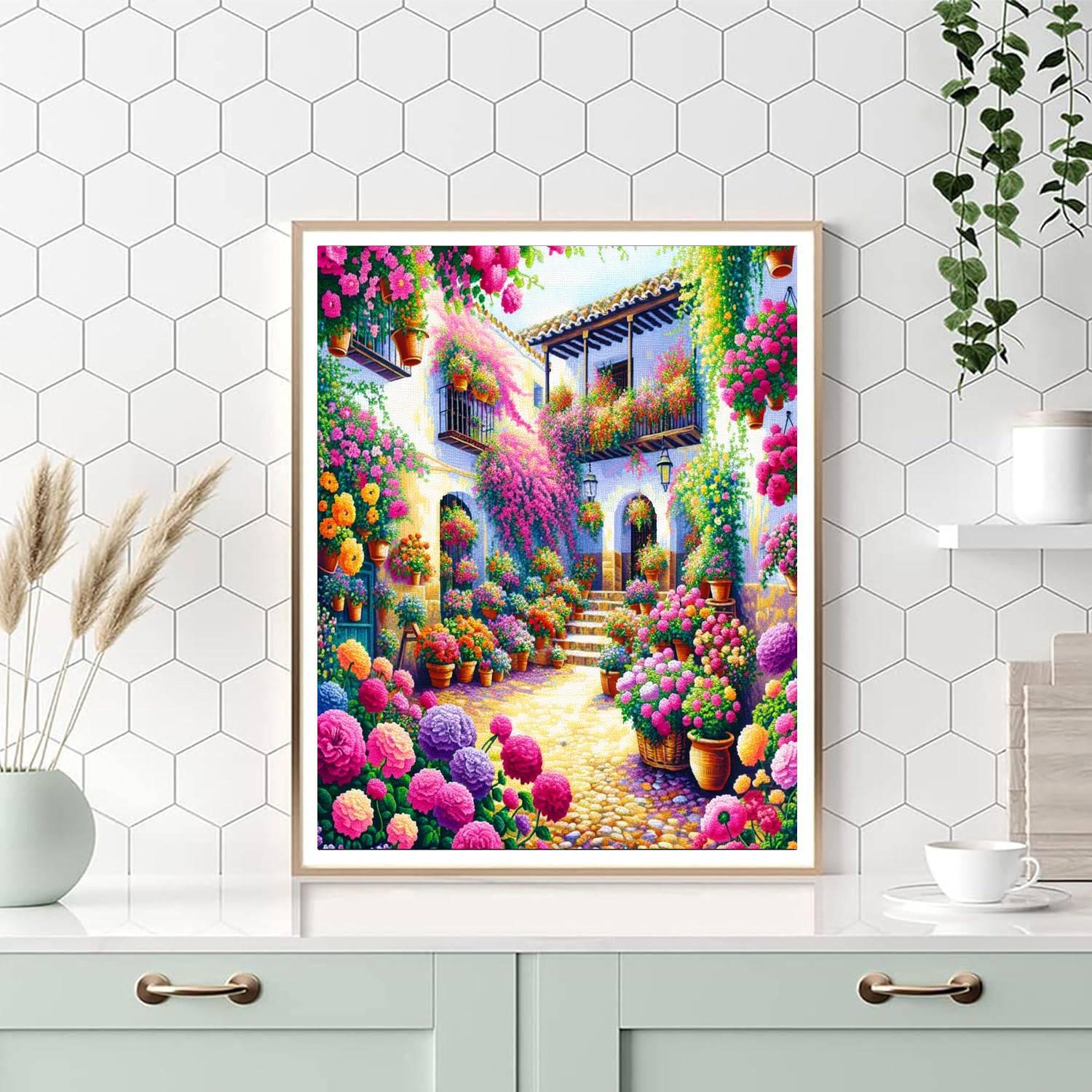 Fiesta De Los Patios - Córdoba, Spain Paint By Color