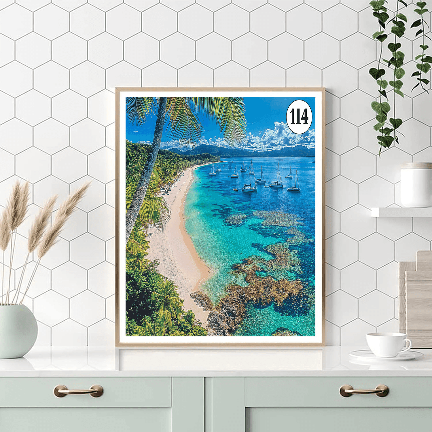 Whitsunday Islands Numbered Painting Kits