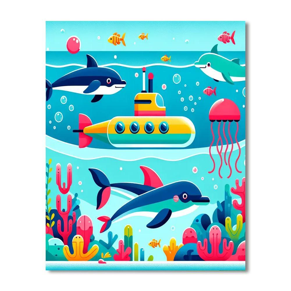 Ocean Odyssey Quest Numbered Painting Kits