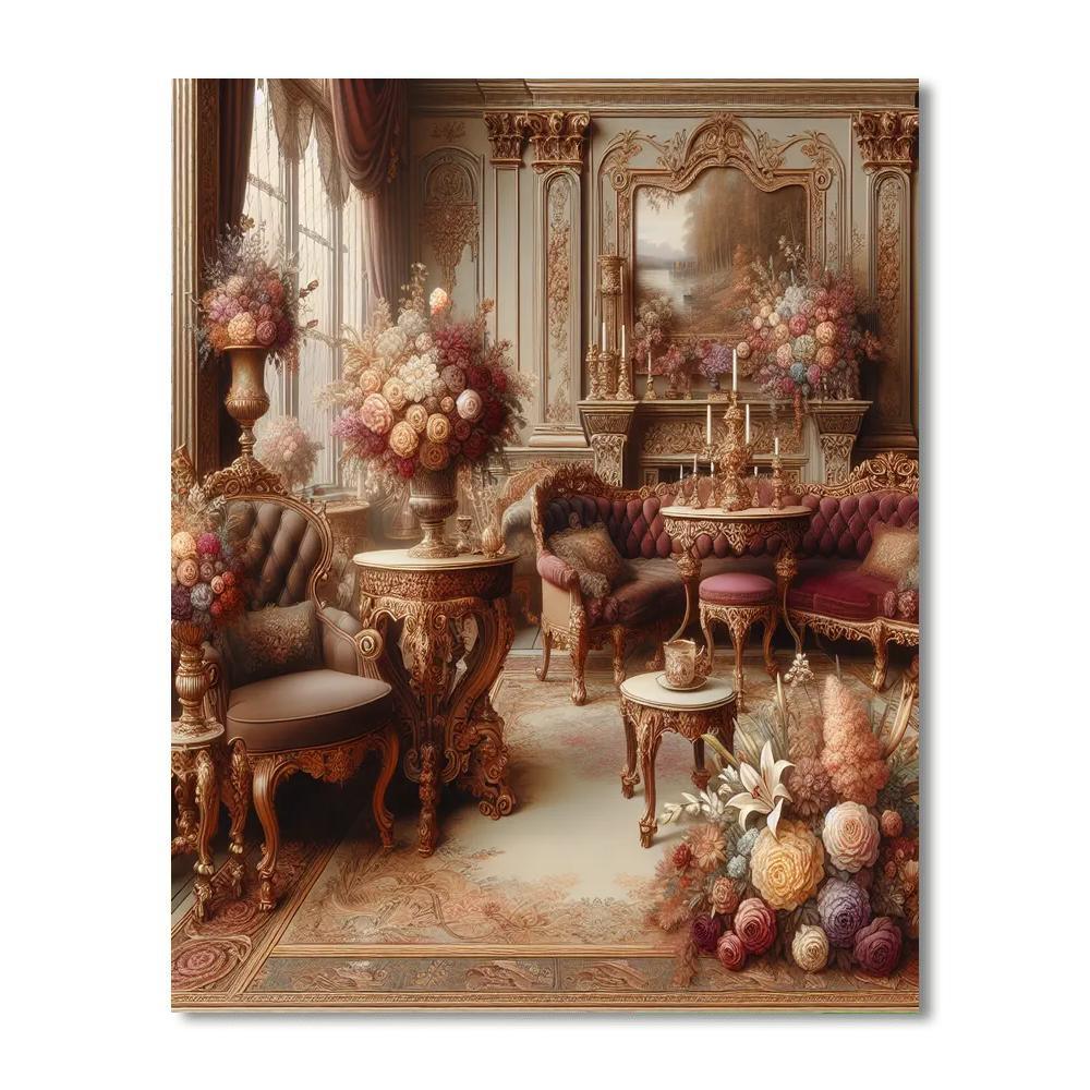 Victorian Era Splendor Paint By Number
