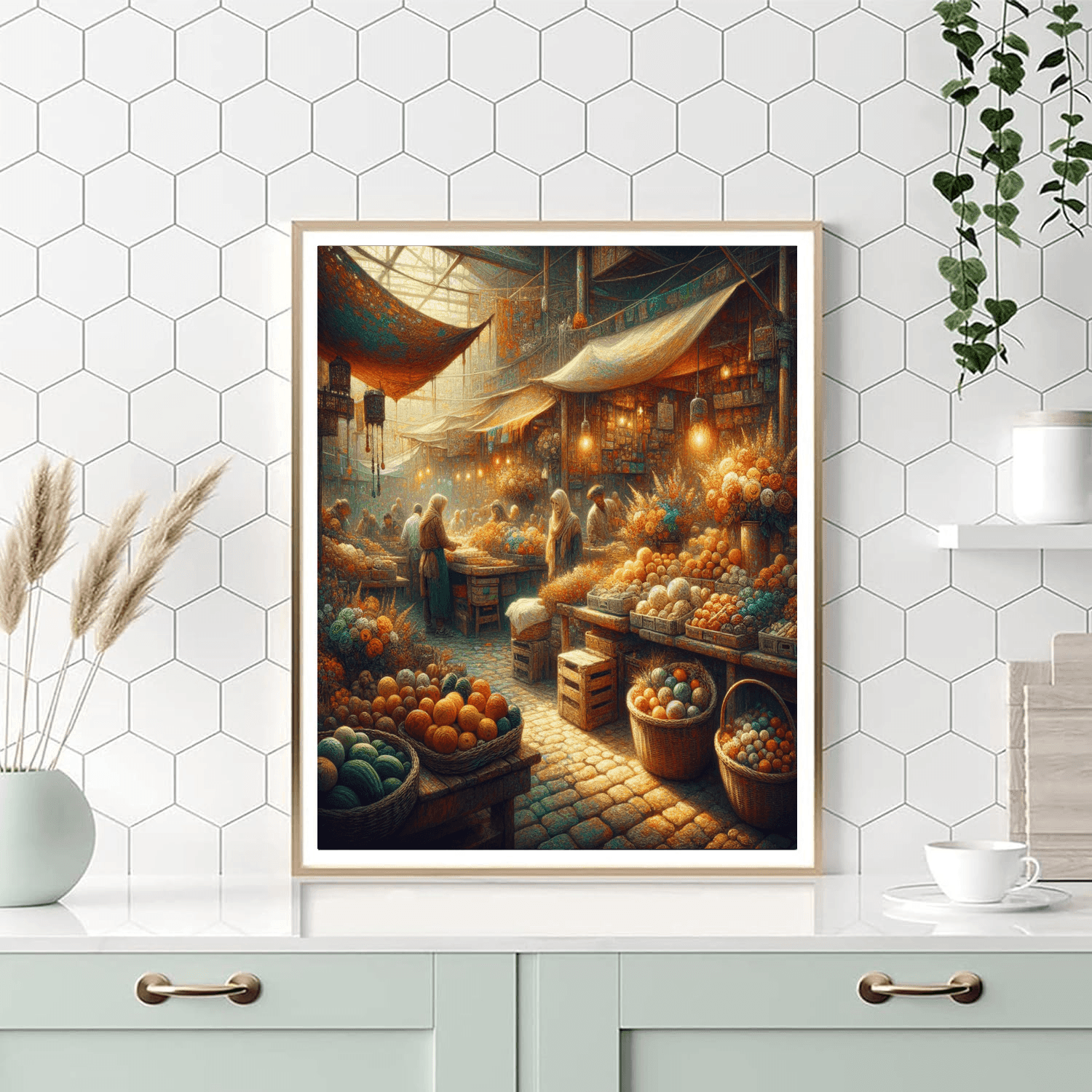 Vintage Marketplace Charm Paint By Color