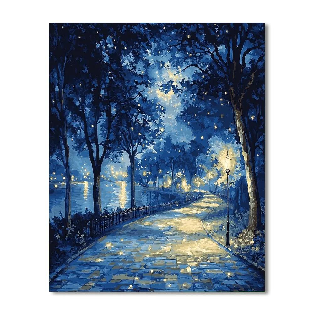 A Picnic Under The Stars DIY Paint By Numbers