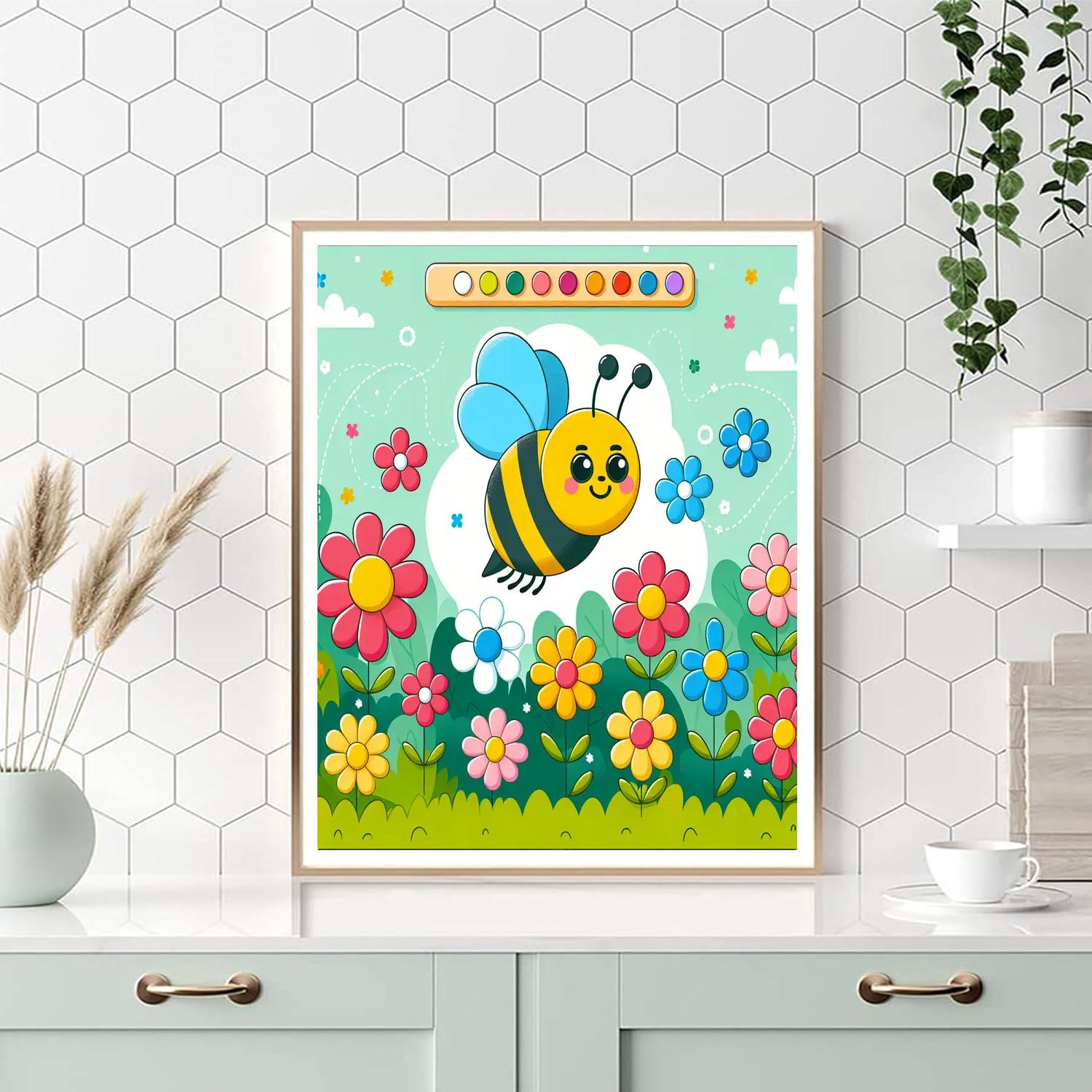 Curious Bee Paint By Color