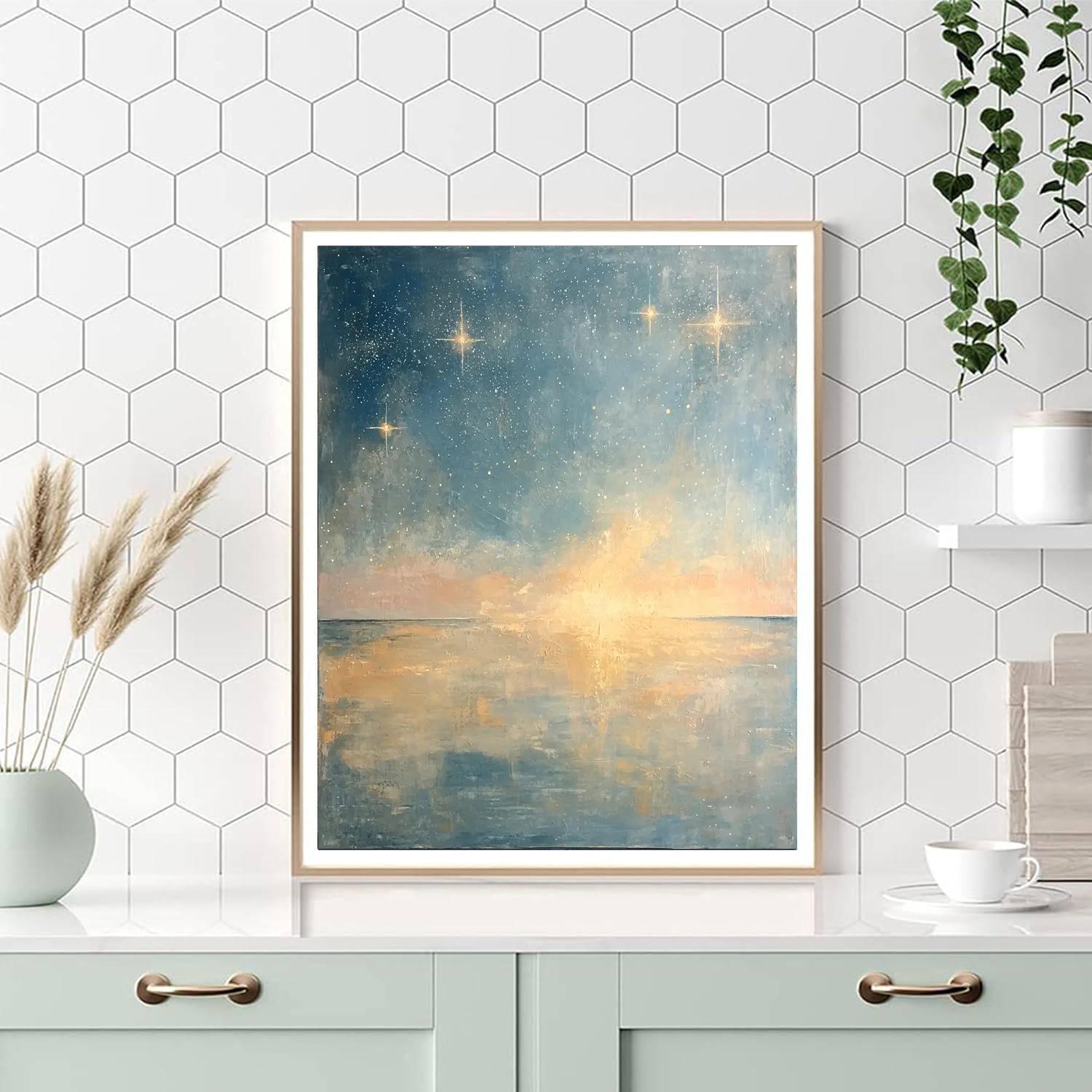 Edgar Degas Inspired The Symphony Of The Cosmos  Painting Number Kit