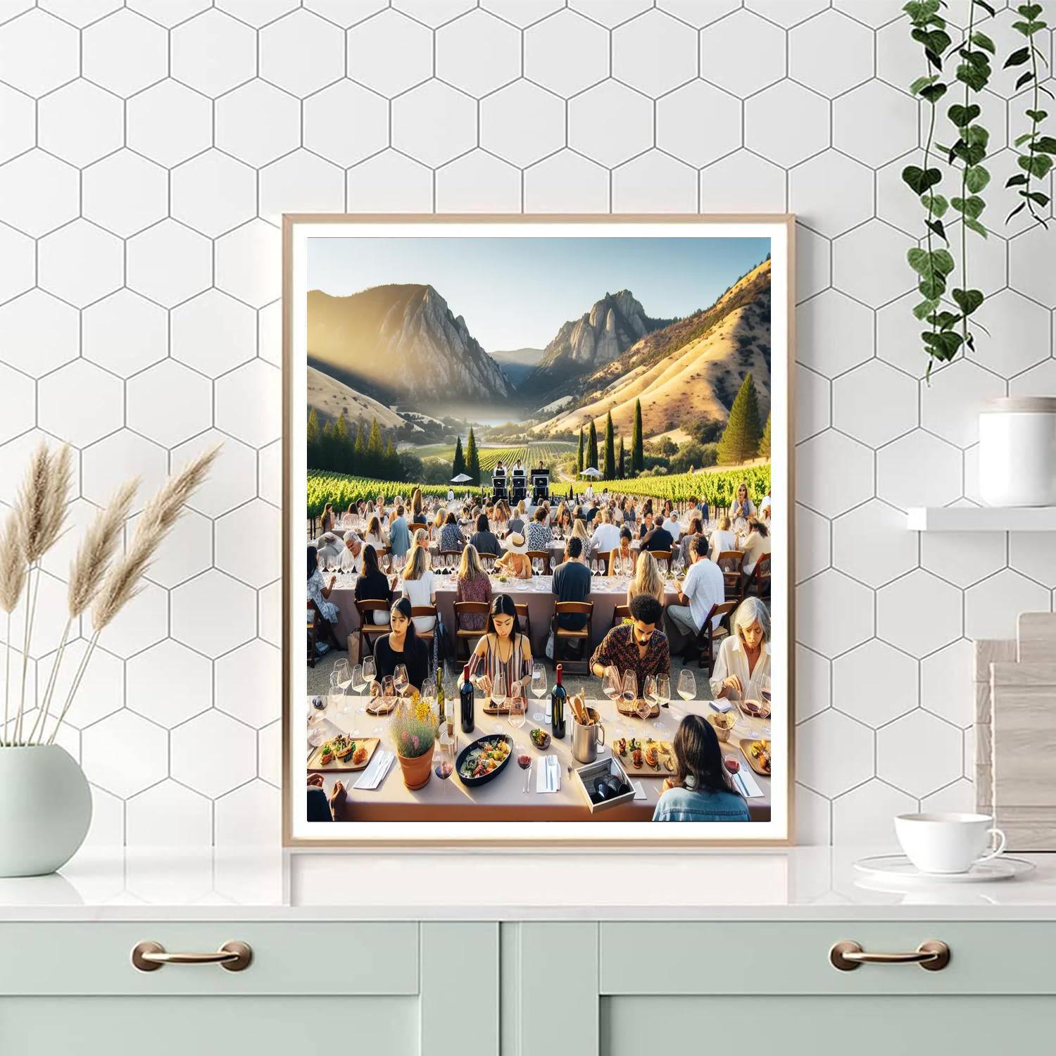 Franschhoek Wine Festival - South Africa Paint By Numbers