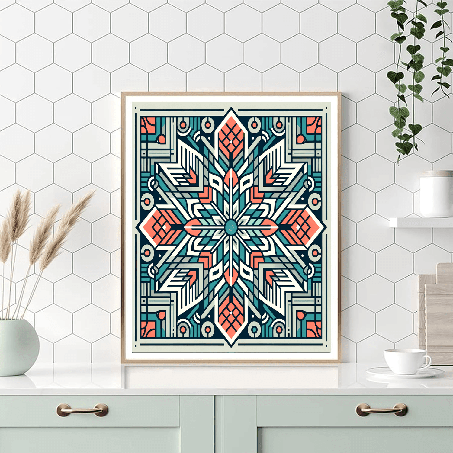 Infinite Geometric Patterns - DIY Painting By Numbers Kit – Artistry Rack