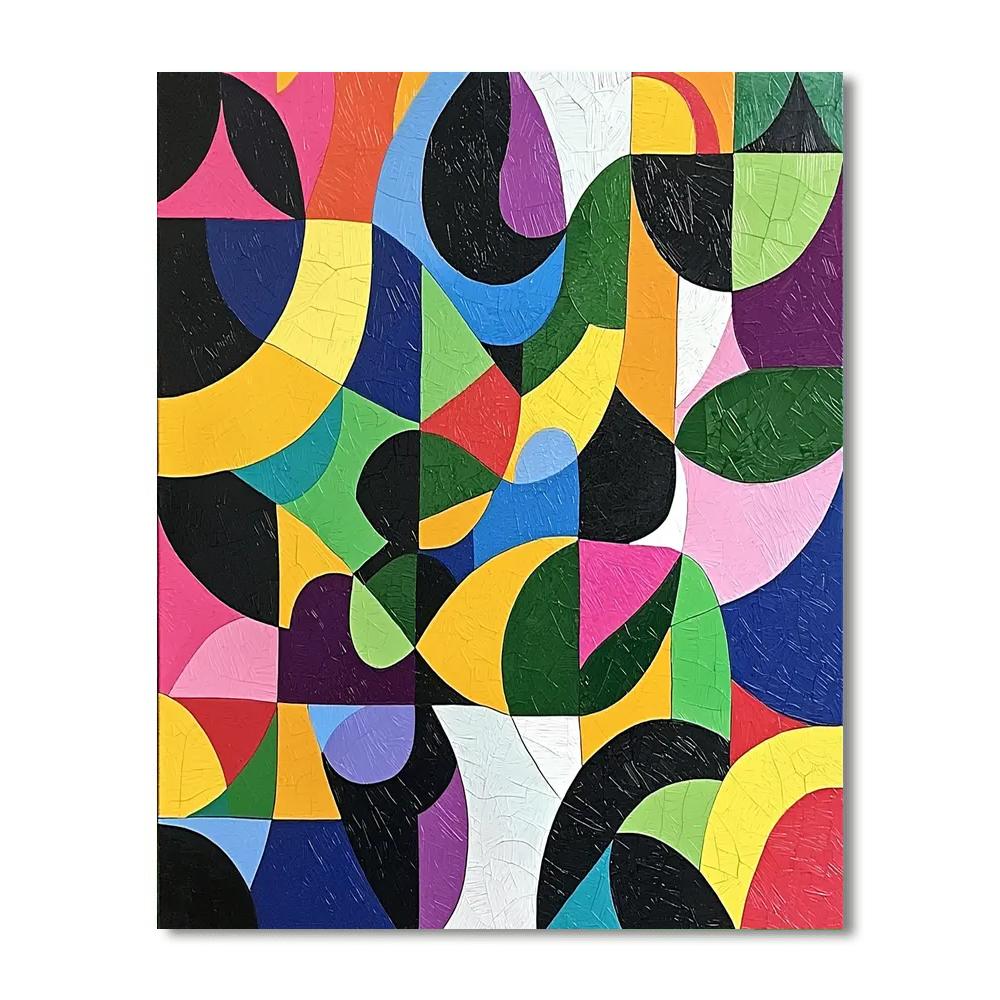 Joan Miró Inspired Energizing Expressions  Paint By Color