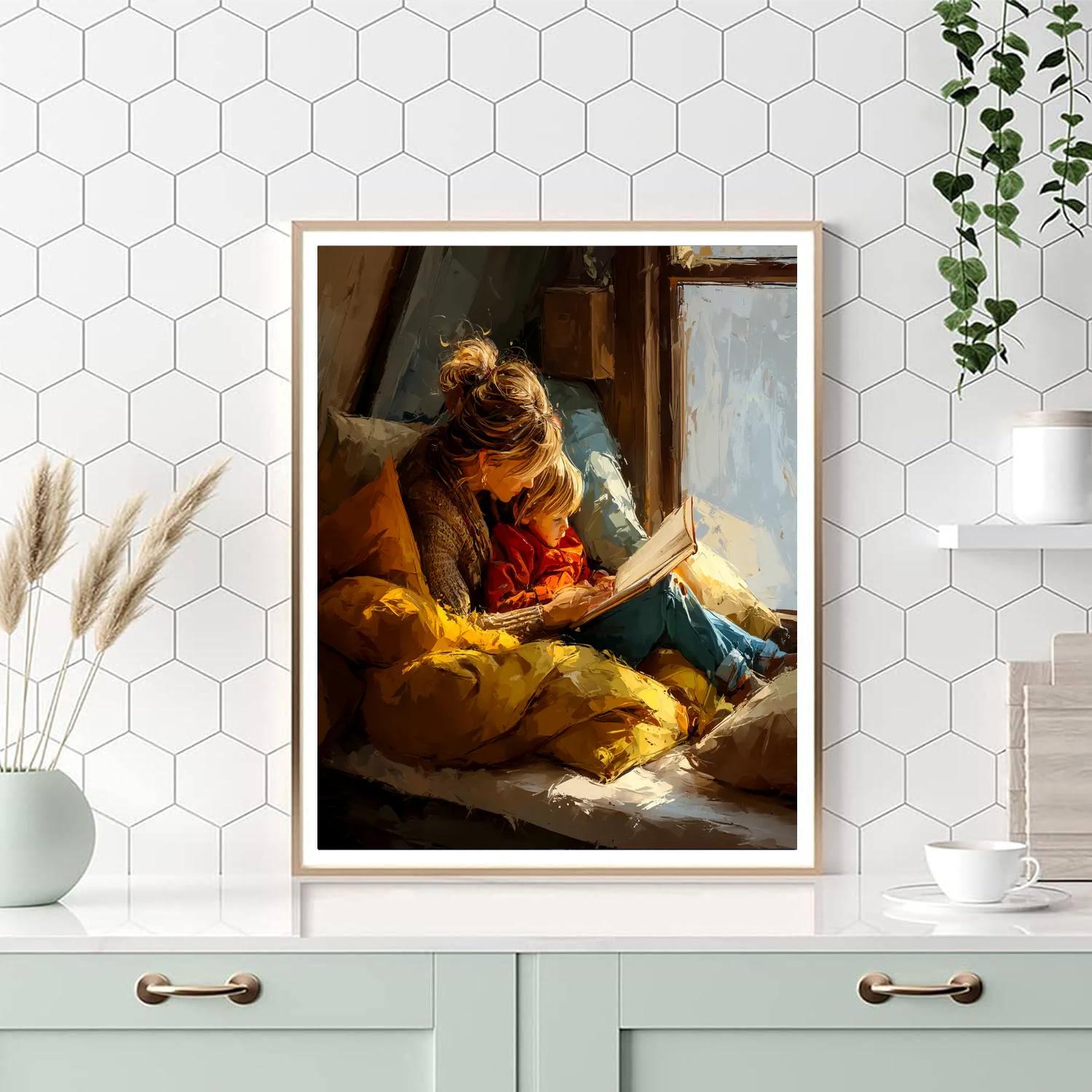 Reading Together Paint By Numbers Kits