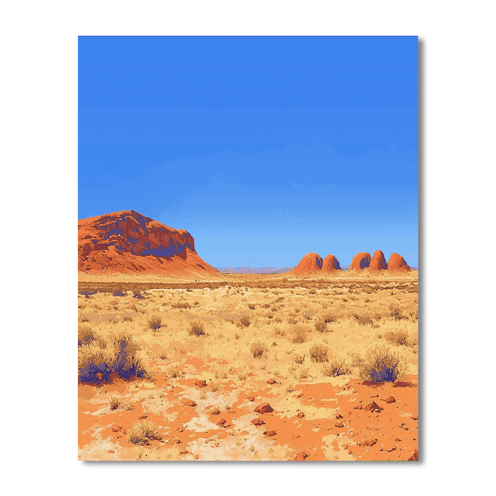 Uluru-kata Tjuta National Park - Australia Paint By Numbers Kits