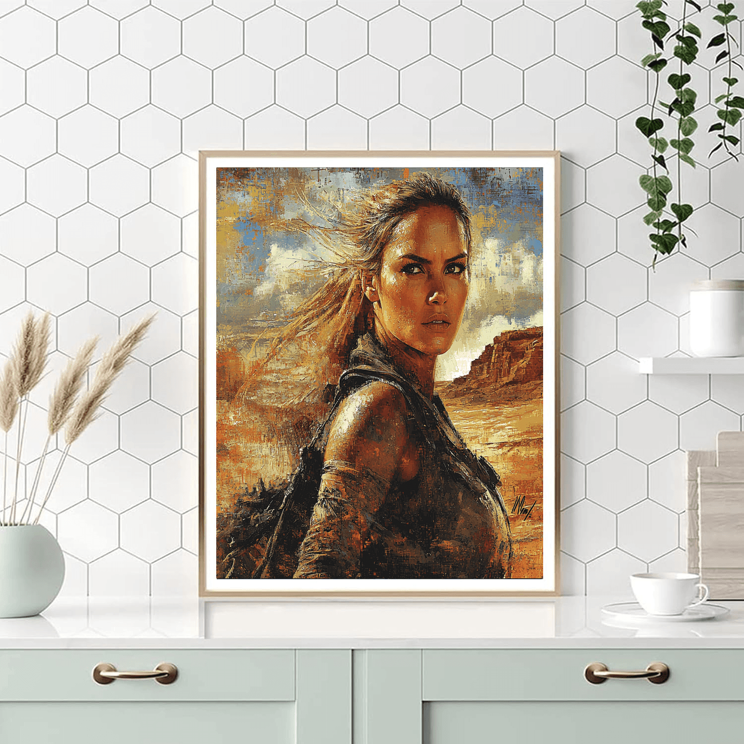Charlize Theron: The Fearless Queen Of Action Paint By Numbers Kits