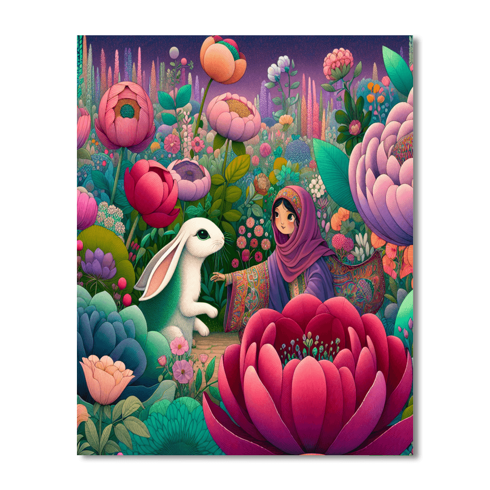 Alice's Adventure Paint By Numbers Art