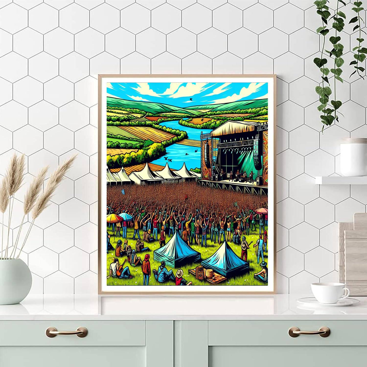 Garorock Festival - France Paint By Numbers