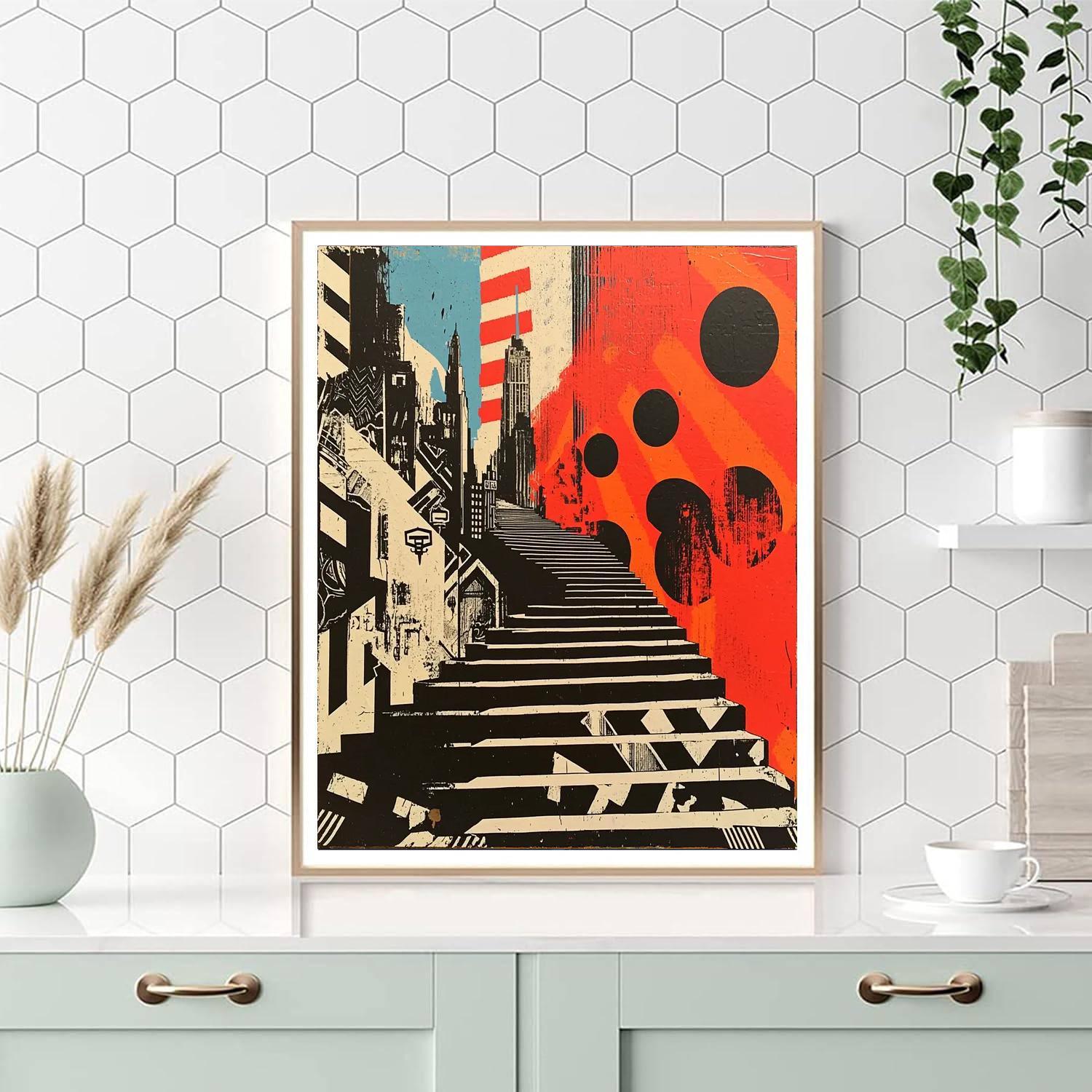 Banksy Inspired The Silent Observer  Painting By Numbers Kit