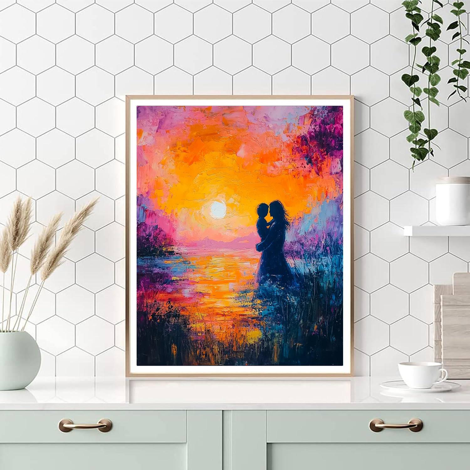 Sunset Embrace Paint By Numbers