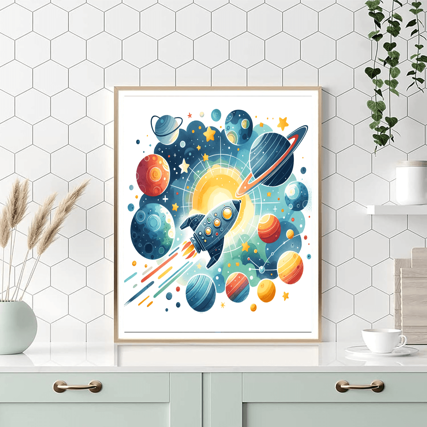 Space Voyage Adventure Paint By Numbers Kits