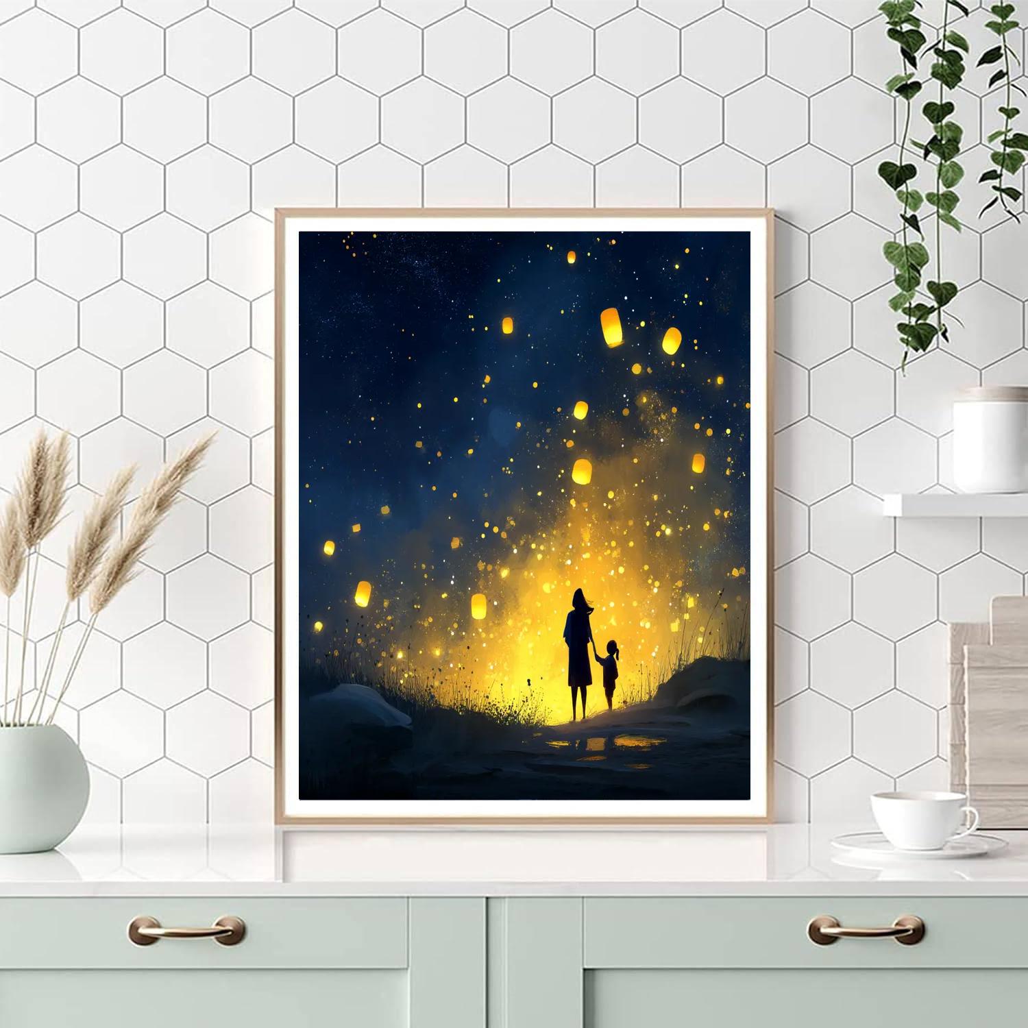 Lanterns Of Light Paint By Numbers Kits