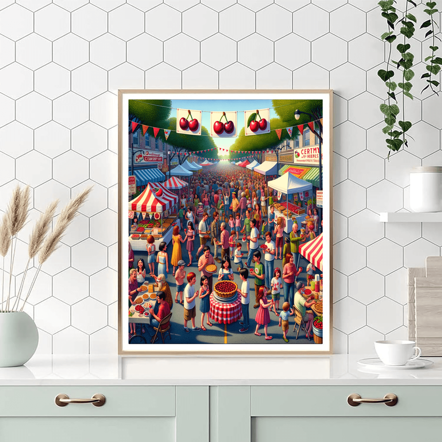 National Cherry Festival - Usa DIY Paint By Numbers