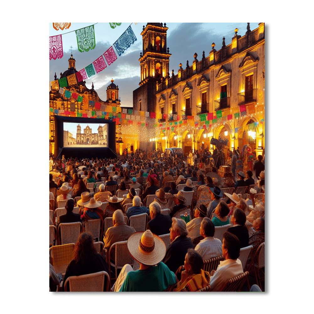 Guanajuato International Film Festival - Mexico Number Painting