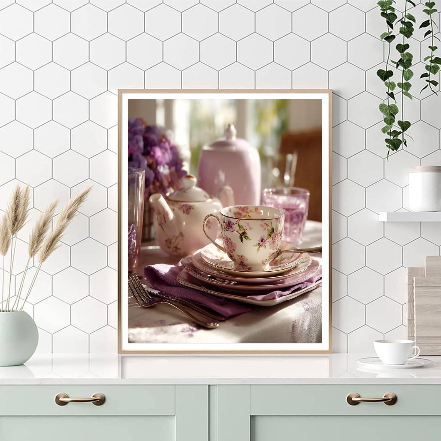 Tea For Two Number Painting