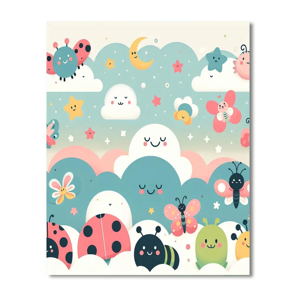 Cuddle Bug Dreamland Paint By Number