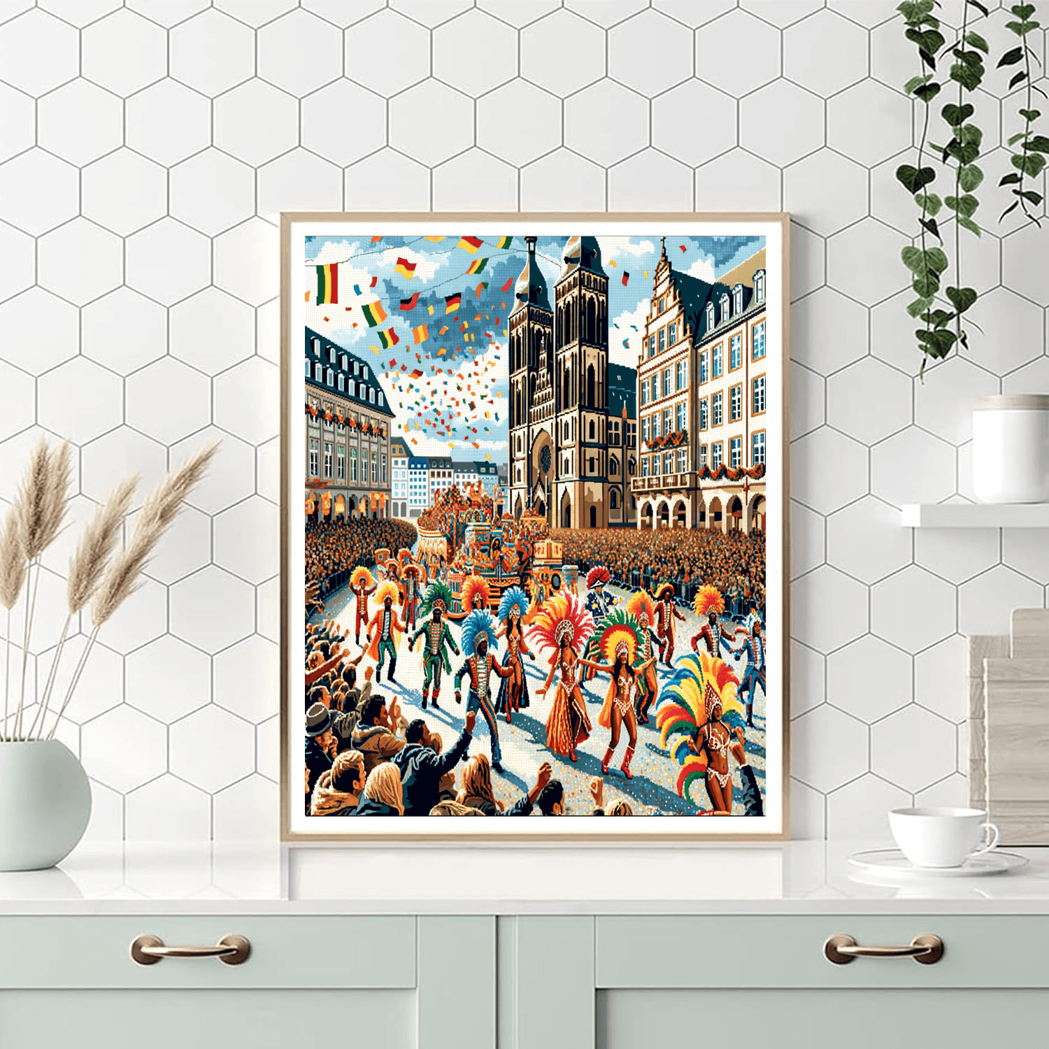 The Dusseldorf Carnival Paint By Color