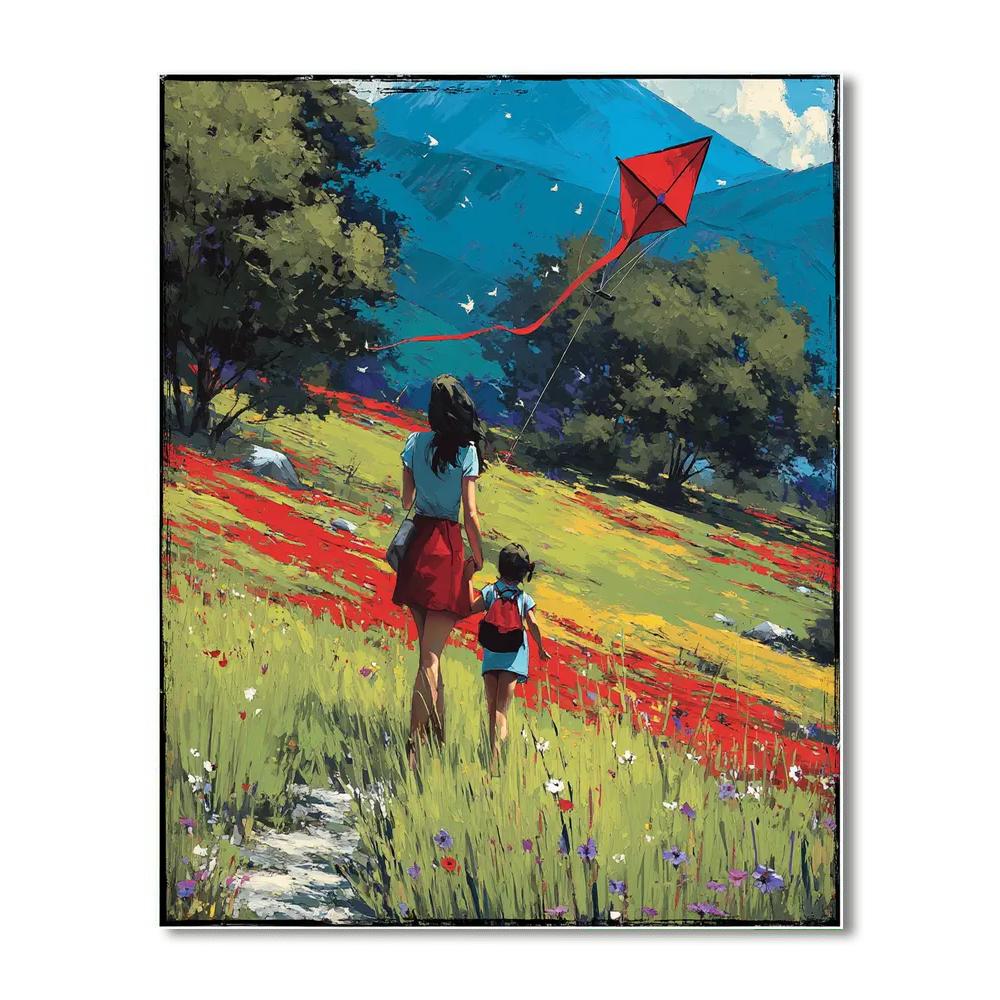 Windy Day Wonder Paint By Color