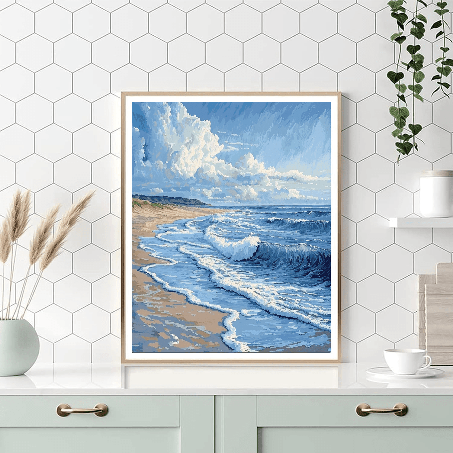 Winslow Homer Inspired Whispers Of The Sea  Paint By Numbers Art