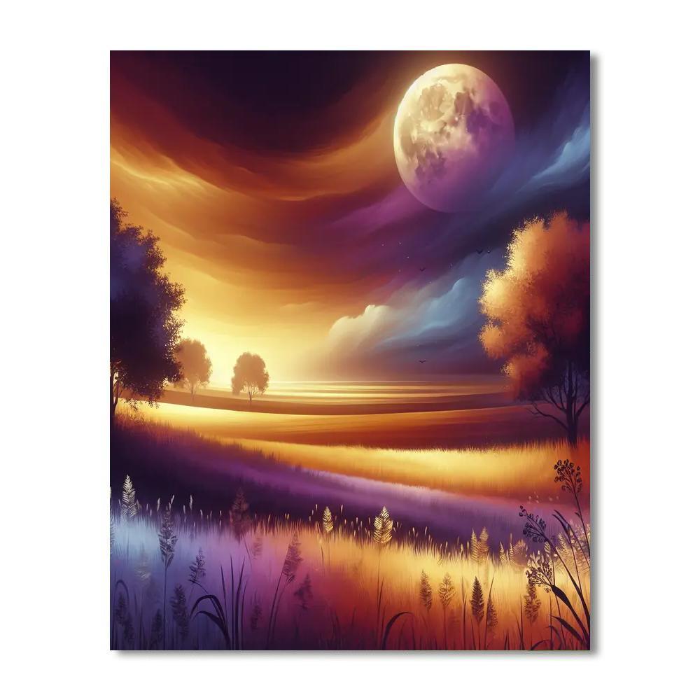 Harvest Moon Serenity DIY Paint By Numbers