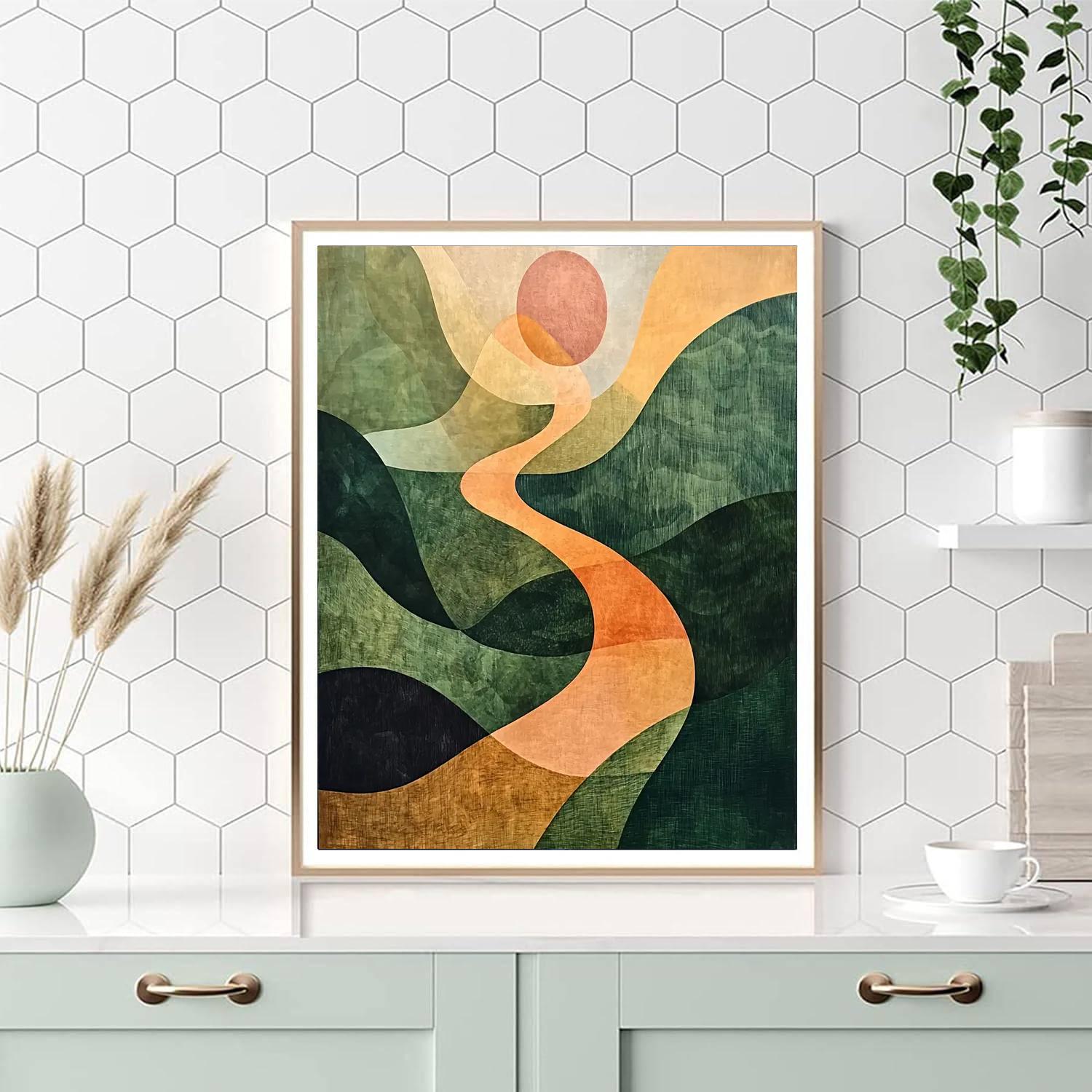 Max Ernst Inspired Transcendent Realms  Paint By Numbers Kits