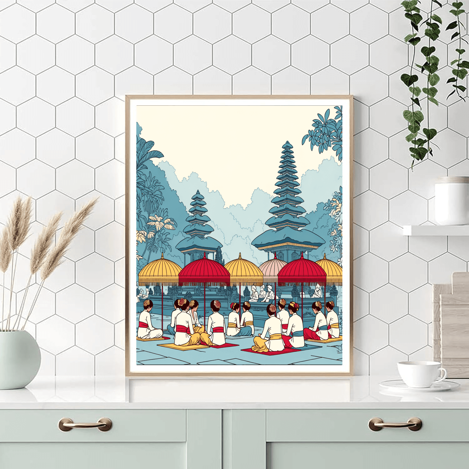 Day Of Silence - Bali Painting By Numbers Kit