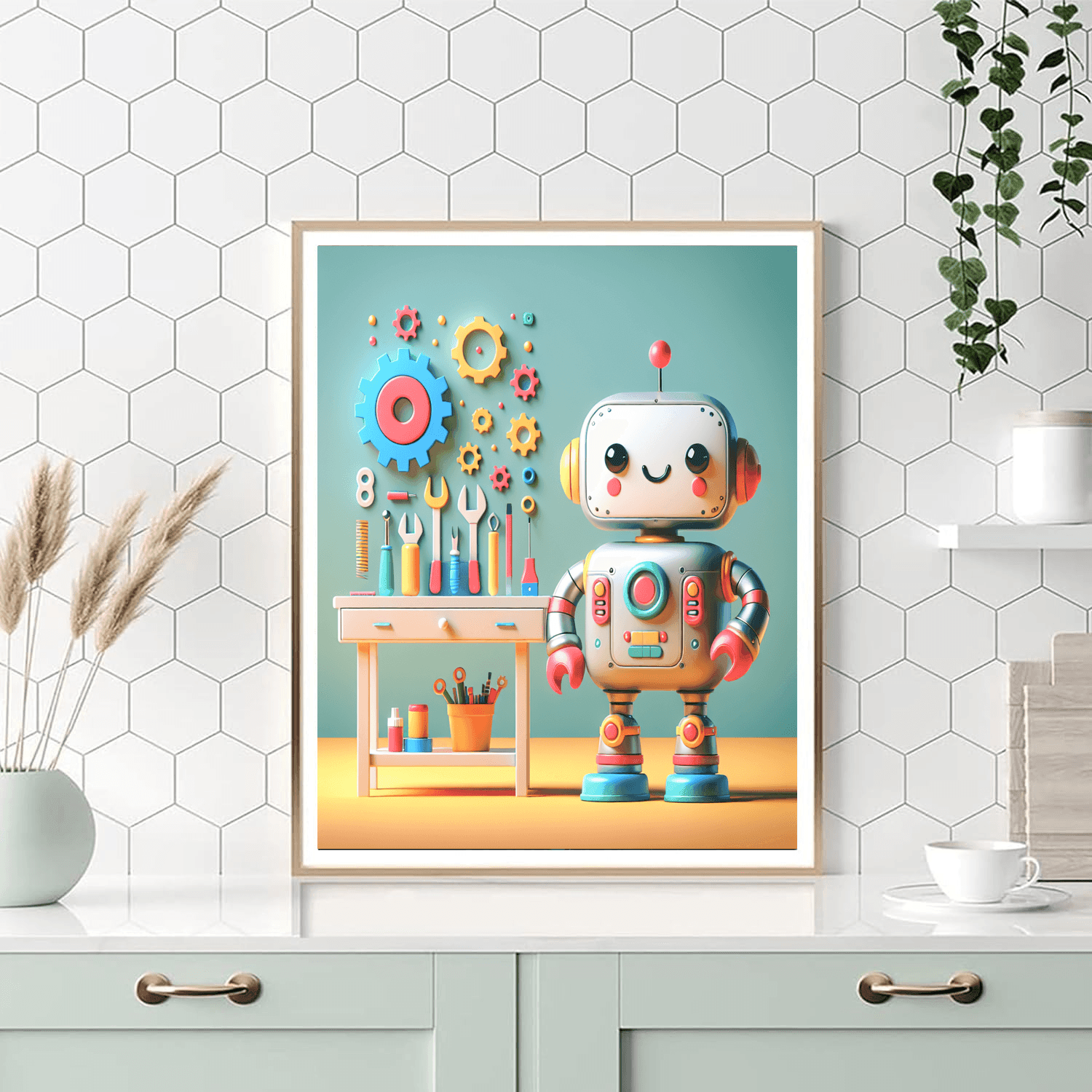 Robotic Workshop Wonders DIY Paint By Numbers