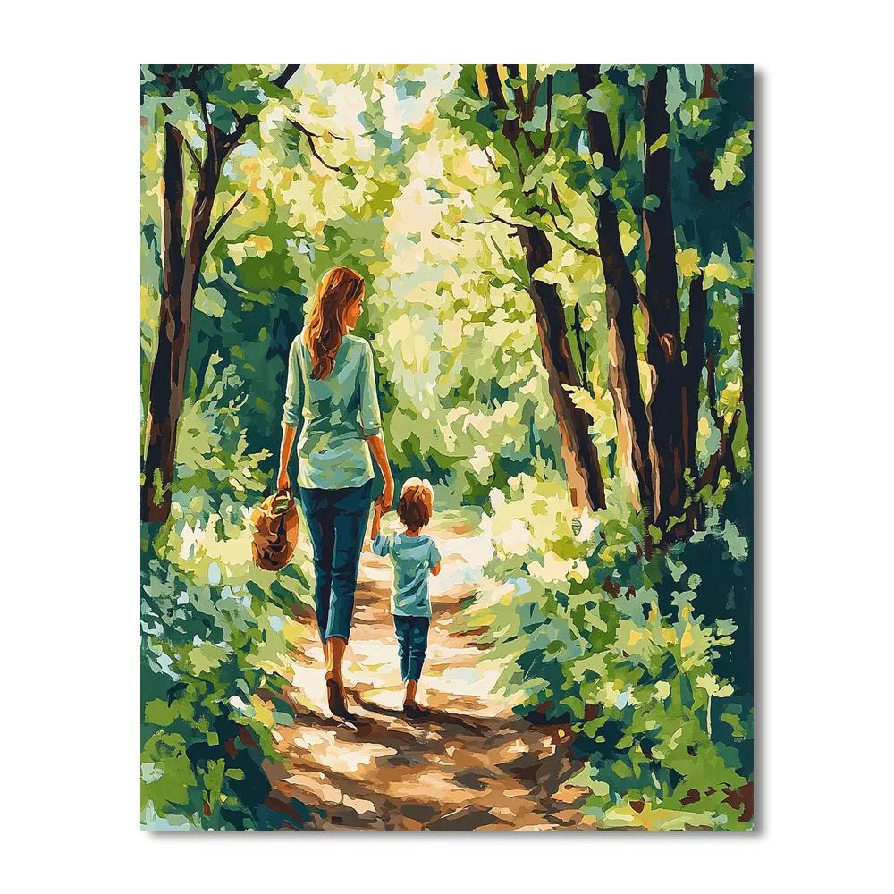 The Adventure Awaits Numbered Painting Kits