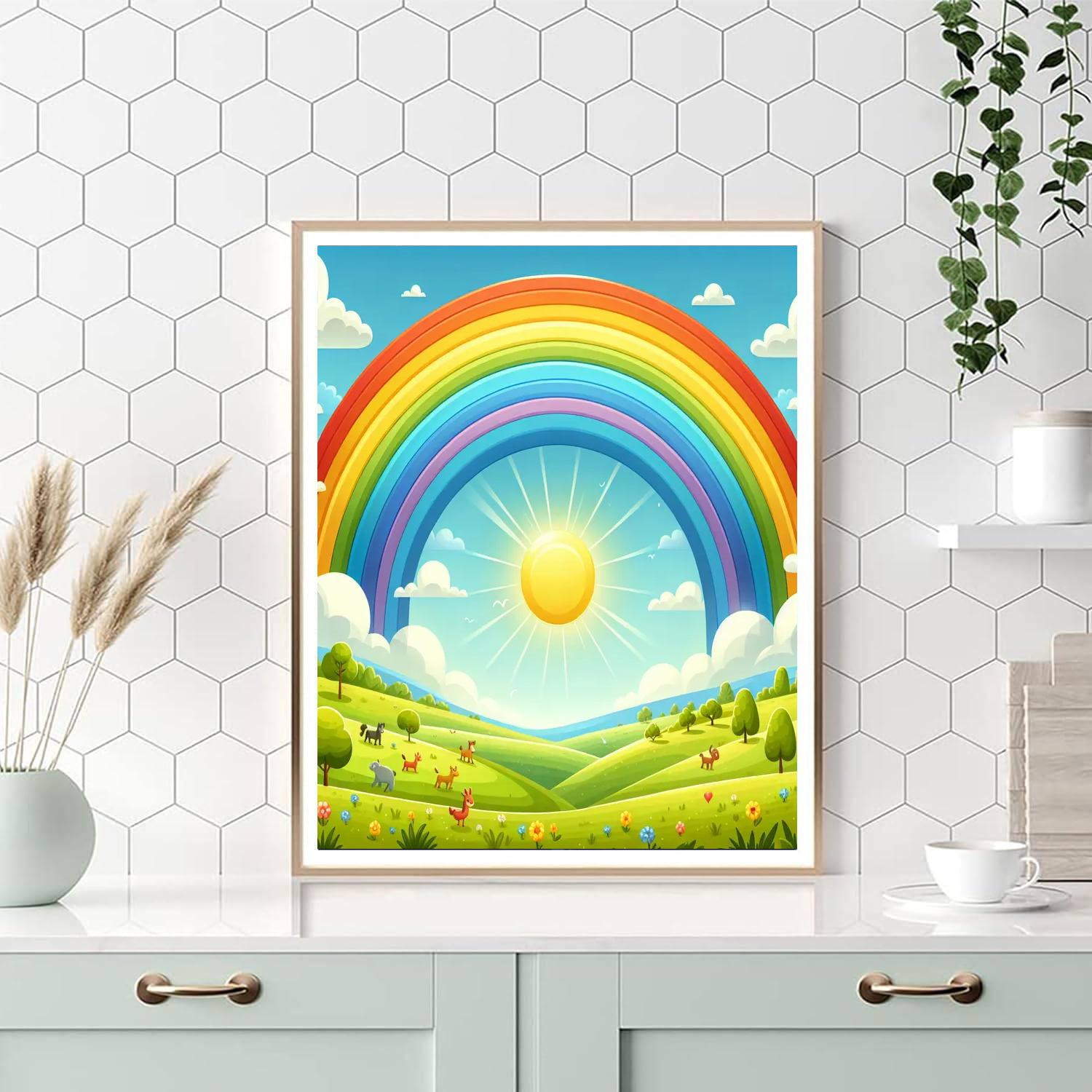 Radiant Rainbow World Paint By Color