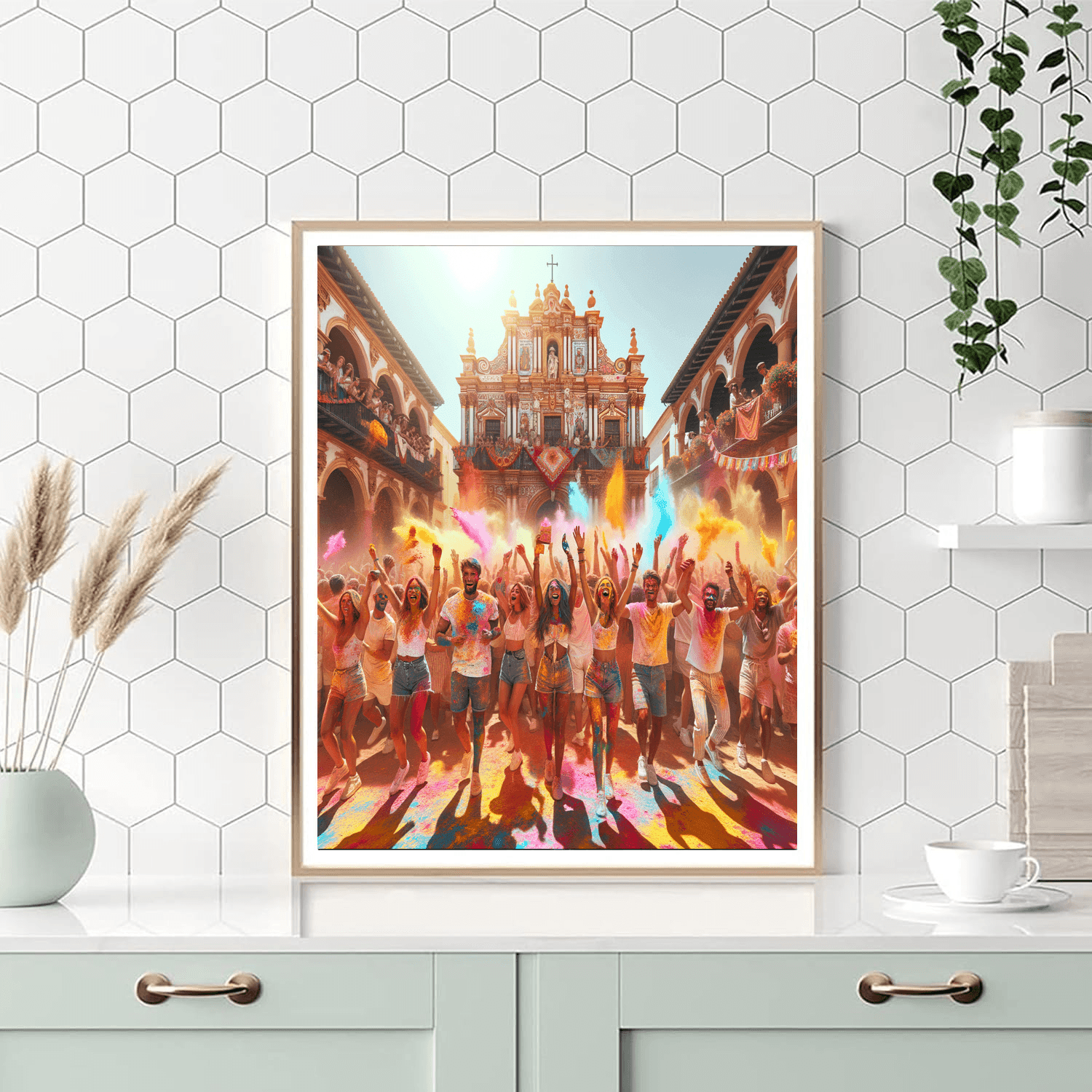 Festival Of Colors - Spain Paint By Number