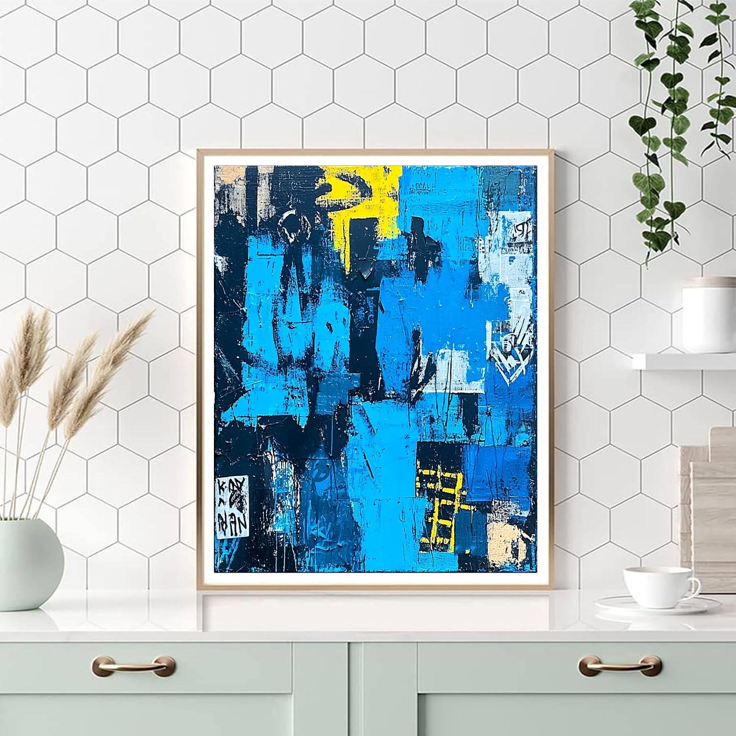 Jean-Michel Basquiat Inspired Fragments Of Identity  Paint By Numbers Kits