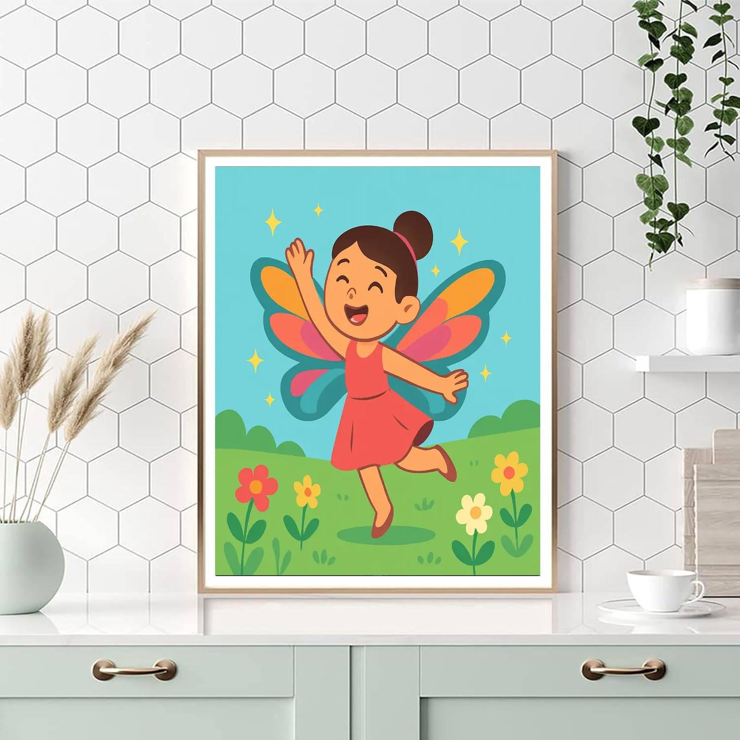 Creative Fairy Painting By Numbers Kit