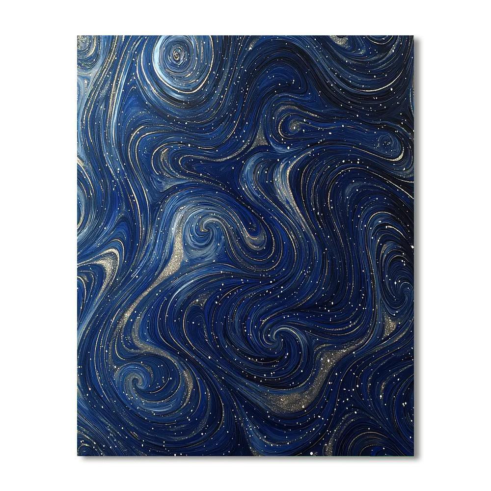 Leonardo Da Vinci Inspired Cosmic Whispers  Paint By Numbers