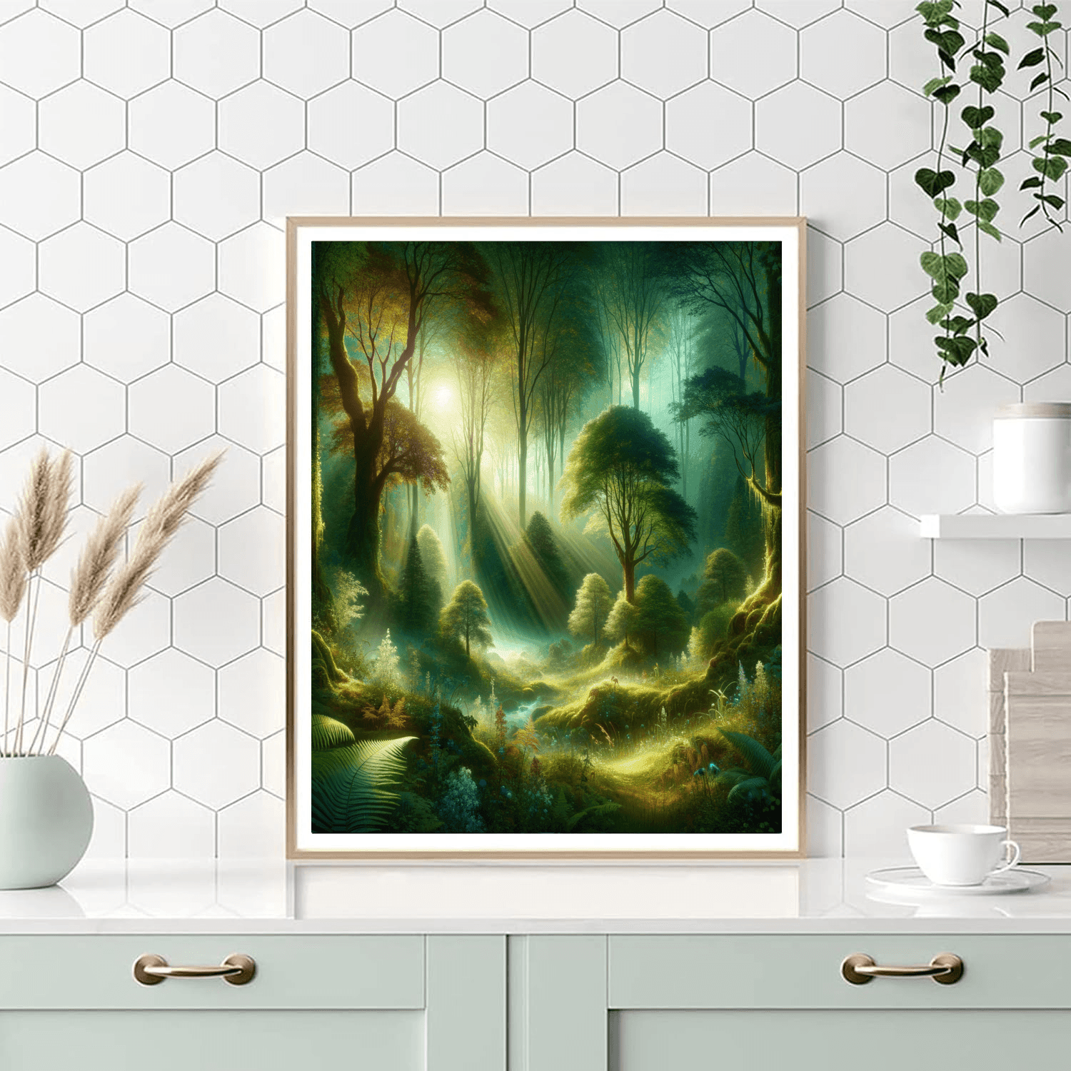 Magical Forest Wander DIY Paint By Numbers